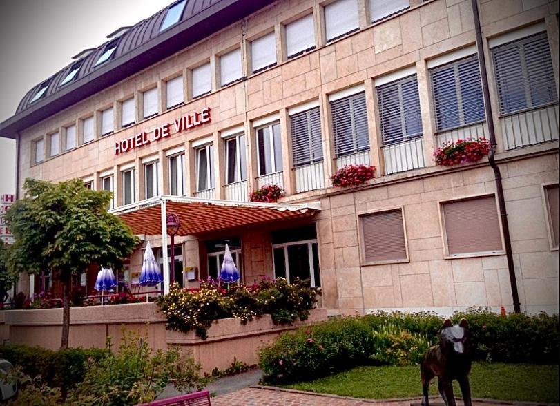 Hotel De Ville Du Sentier Le Sentier Exterior foto